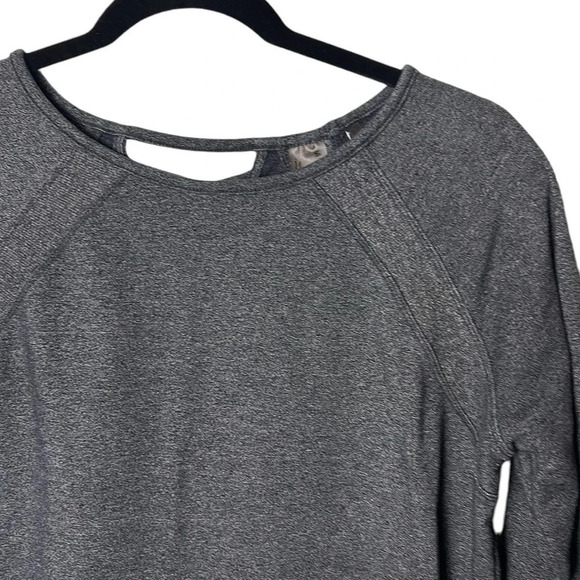 Danskin sweater,women med, top back cut out,pullover, comfy,cotton blend,raglan - Picture 4 of 15